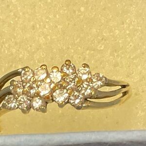 Prawn set Diamond Ring in 24 K Gold